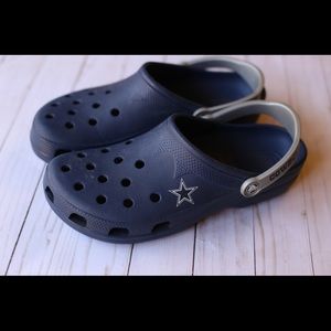 Dallas Cowboys Crocs MENS 12/13